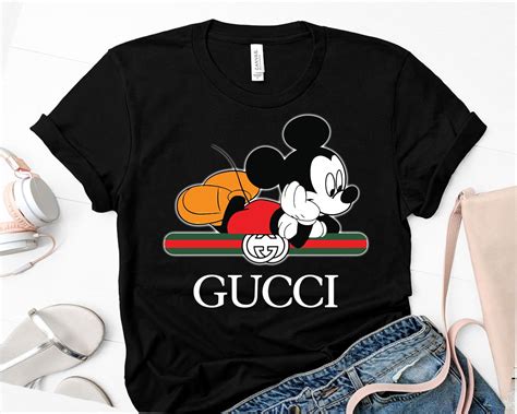 gucci disney clothes|mickey mouse wearing Gucci.